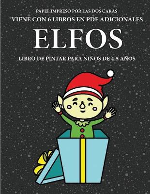 Book cover for Libro de pintar para ni�os de 4-5 a�os (Elfos)