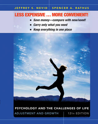 Book cover for Psychology and the Challenges of Life Adjustment and Growth 12E Binder Ready Version + WileyPlus Registration Card