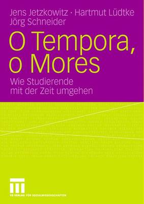 Book cover for O Tempora, o Mores