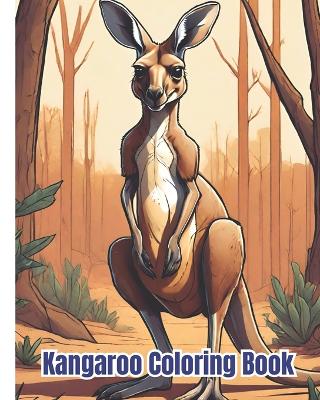 Book cover for Kangaroo Coloring Book