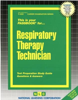 Book cover for Respiratory Therapy Technician