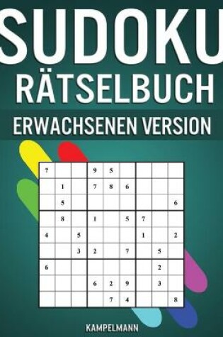 Cover of Sudoku Ratselbuch Erwachsenen Version