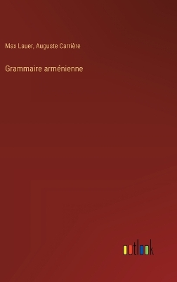 Book cover for Grammaire arménienne