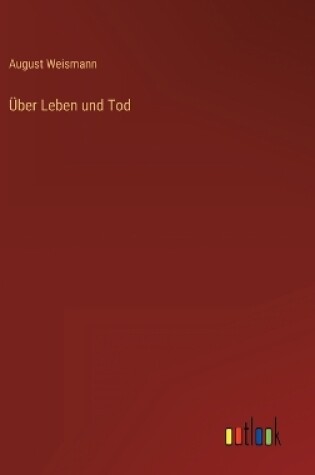 Cover of Über Leben und Tod