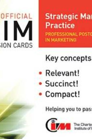 Cover of Strategic Marketing in Practice