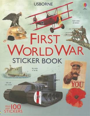 Book cover for First World War Sticker Book