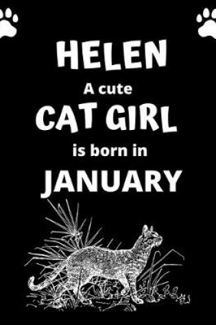 Cover of HELEN a cute cat girl is born in January