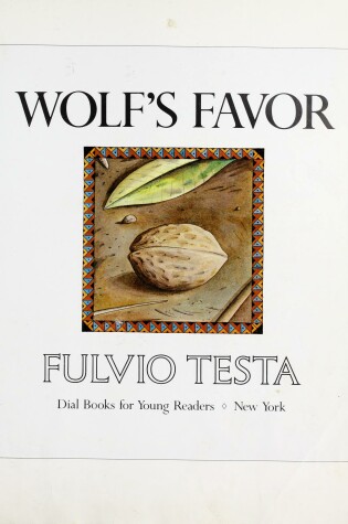 Cover of Testa Fulvio : Wolf'S Favor (Hbk)