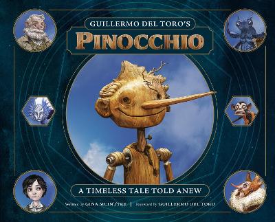 Book cover for Guillermo del Toro's Pinocchio: A Timeless Tale Told Anew