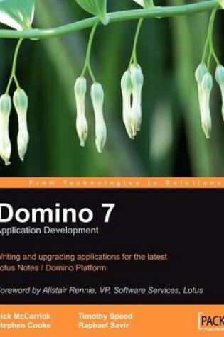 Cover of Domino 7 Application Development