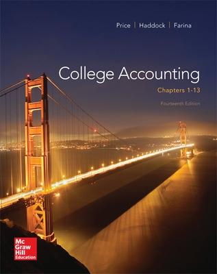 Book cover for College Accounting (Chapters 1-13)
