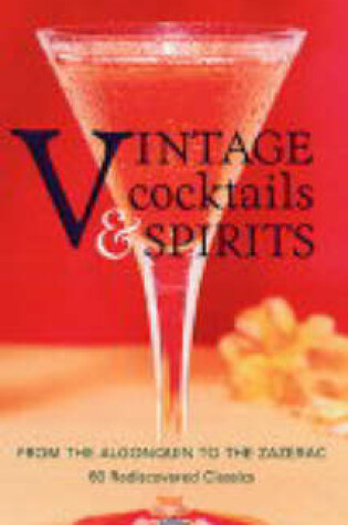 Cover of Vintage Cocktails and Spirits