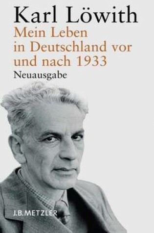 Cover of Mein Leben in Deutschland vor und nach 1933