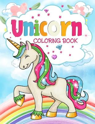 Cover of Unicorn Coloring Book