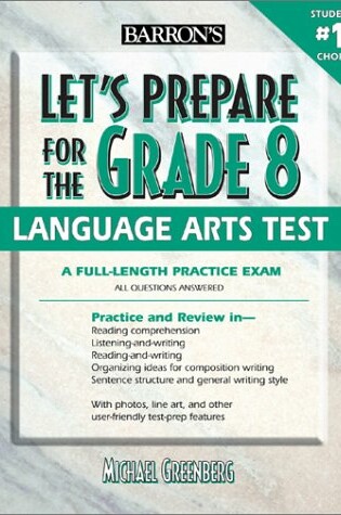 Cover of Let's Prepare for the Grade 8 Language Arts Test