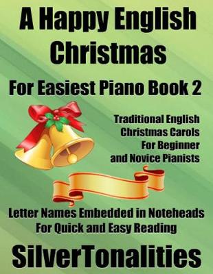 Book cover for A Happy English Christmas for Easiest Piano Book 2