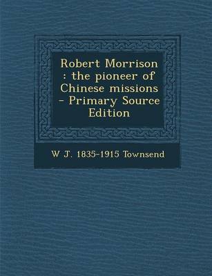 Book cover for Robert Morrison