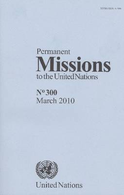 Cover of Permanent Missions to the United Nations March 2010