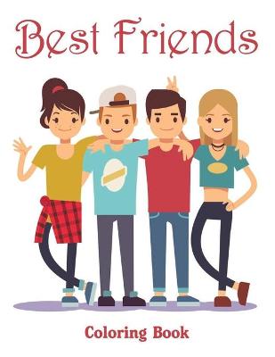 Book cover for Best Friends Coloring Book