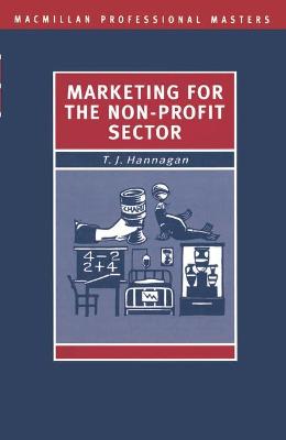 Book cover for Marketing for the Non-Profit Sector