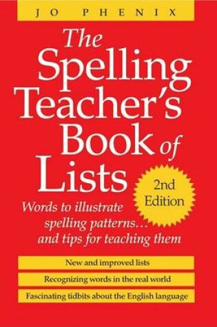 Cover of The Spelling Teacher's Book of Lists