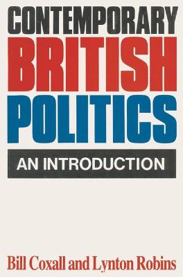 Book cover for Contemporary British Politics