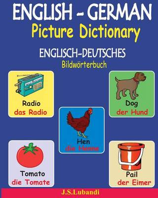 Book cover for ENGLISH-GERMAN Picture Dictionary (ENGLISCH-DEUTSCHES Bildwörterbuch)