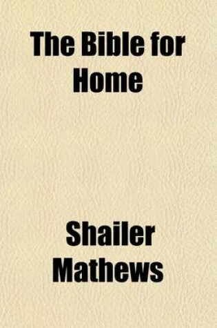 Cover of The Bible for Home and School Volume 5