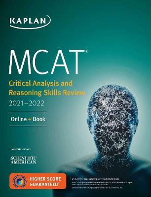Book cover for MCAT Critical Analysis and Reasoning Skills Review 2021-2022