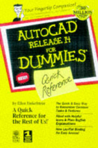 Cover of AutoCAD 14 for Dummies Quick Reference