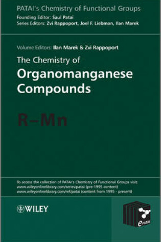 Cover of The Chemistry of Organomanganese Compounds