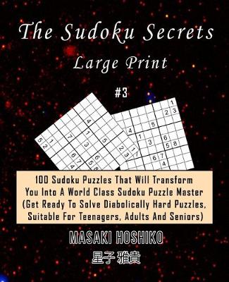 Book cover for The Sudoku Secrets - Large Print #3