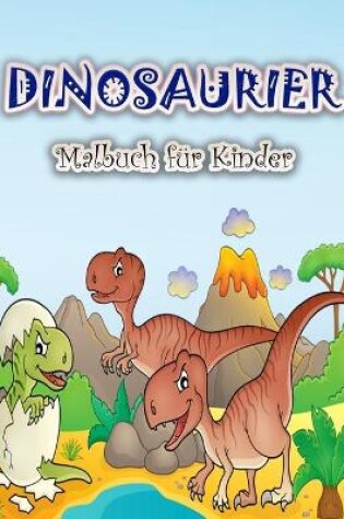 Cover of Dinosaurier-Malbuch für Kinder