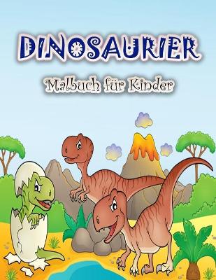 Book cover for Dinosaurier-Malbuch für Kinder