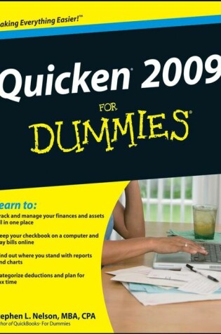 Cover of Quicken 2009 For Dummies