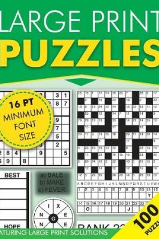 Cover of Large Print Puzzles