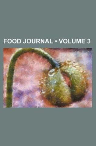 Cover of Food Journal (Volume 3)