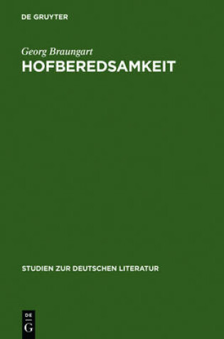 Cover of Hofberedsamkeit