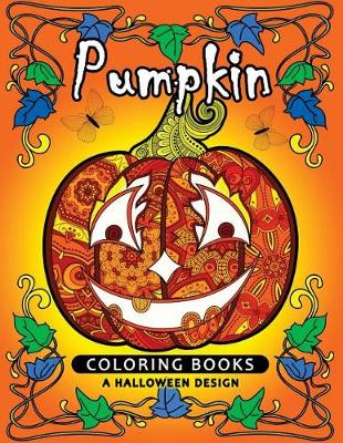 Book cover for Pumpkin Coloring book