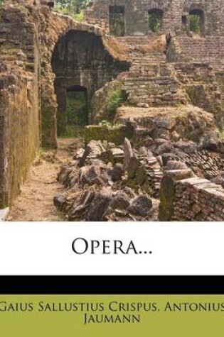 Cover of Opera...