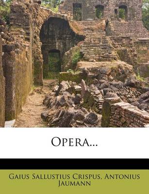 Book cover for Opera...