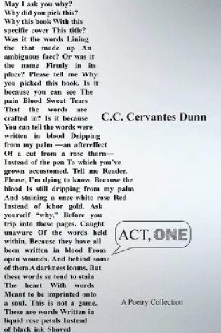 Cover of Act One