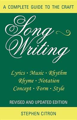 Book cover for Songwriting