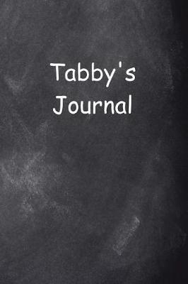 Cover of Tabby Personalized Name Journal Custom Name Gift Idea Tabby