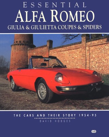 Book cover for Essential Alfa Romeo Giulia and Giulietta Coupes and Spiders