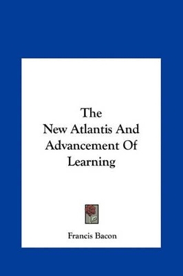 Book cover for The New Atlantis and Advancement of Learning