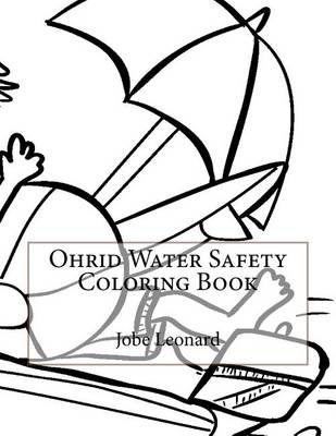 Book cover for Ohrid Water Safety Coloring Book
