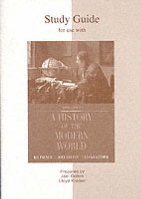 Book cover for Study Guide to accompany A History of the Modern World