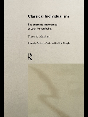 Book cover for Classical Individualism