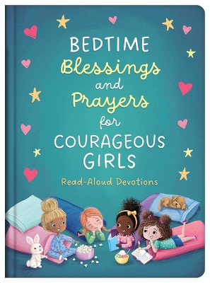 Book cover for Bedtime Blessings and Prayers for Courageous Girls